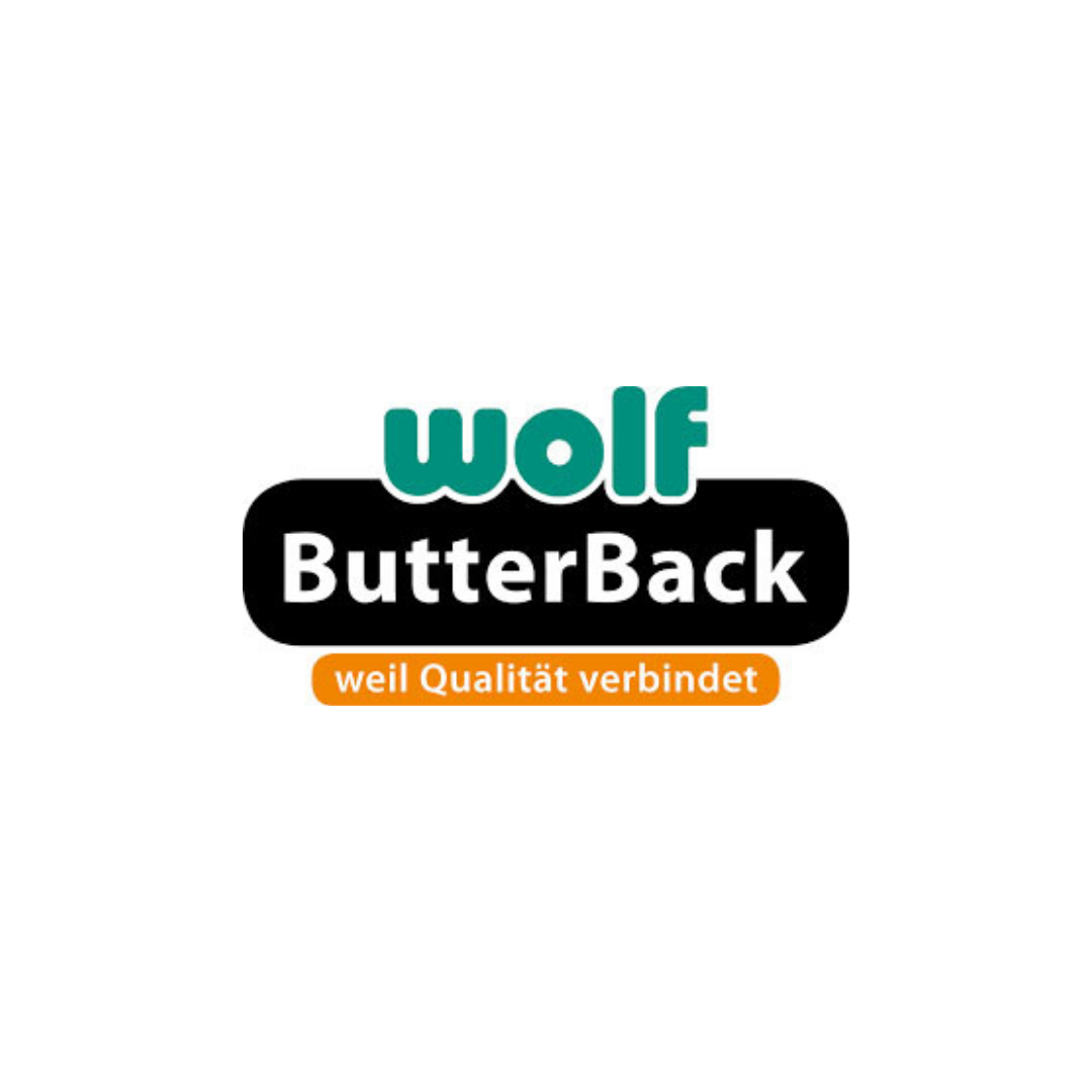 Wolf ButterBack Logo - weil Qualität verbindet.